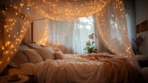 Boho Fairy Lights Bedroom Ideas