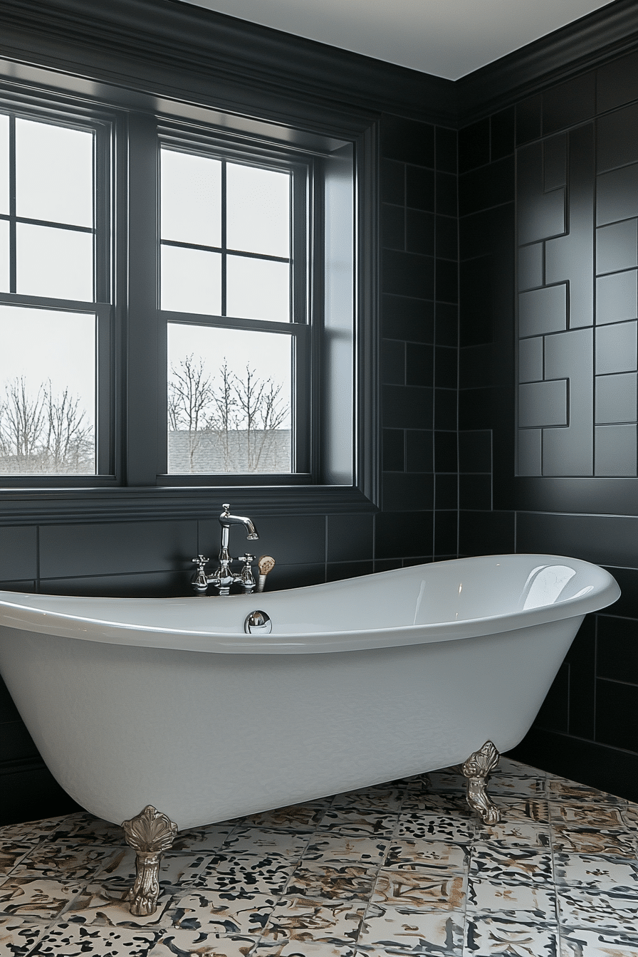 small bathroom with tub