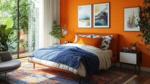 Colorful Eclectic Bedroom