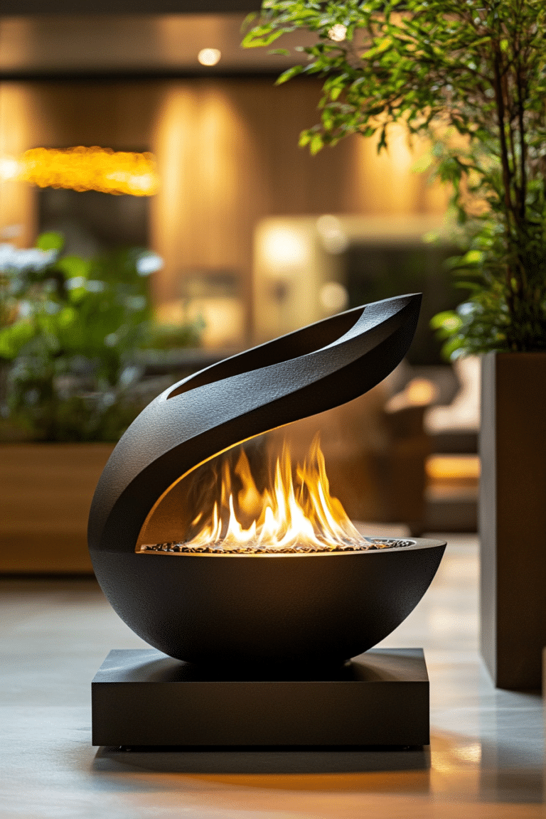 29 Modern Fireplace Ideas To Transform Your Living Space Into A Stylish ...