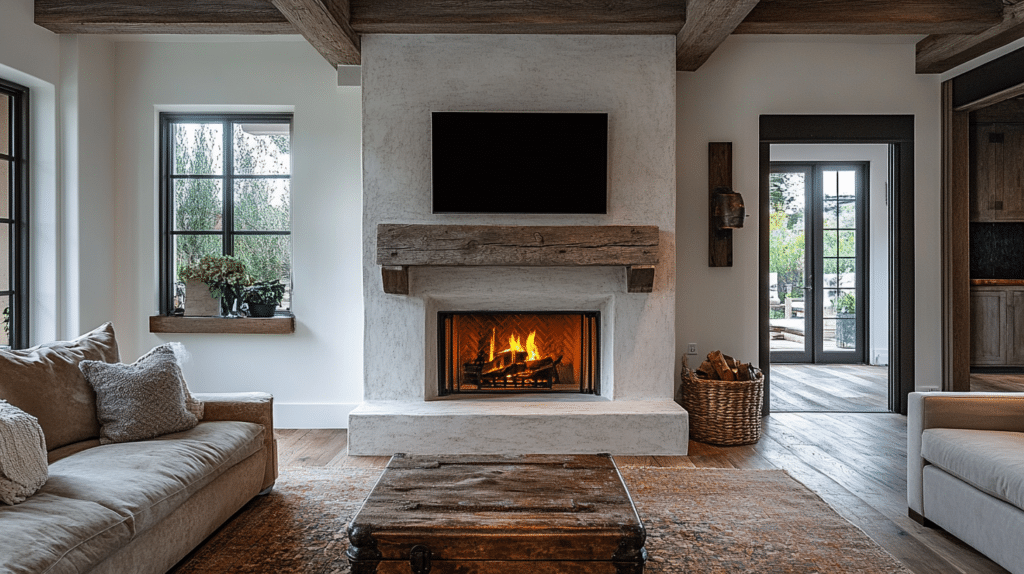 Farmhouse Fireplace