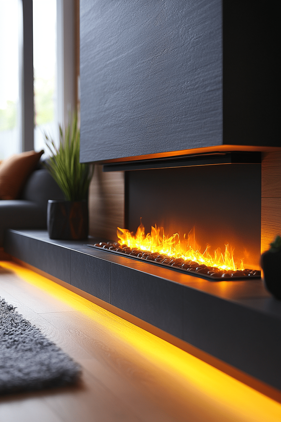 modern fireplace ideas