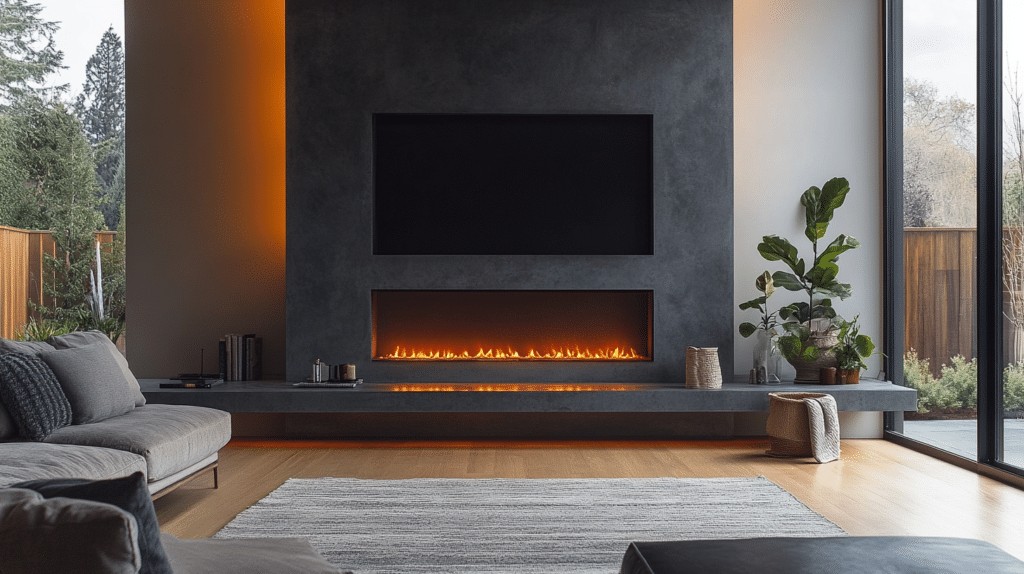 modern fireplace ideas