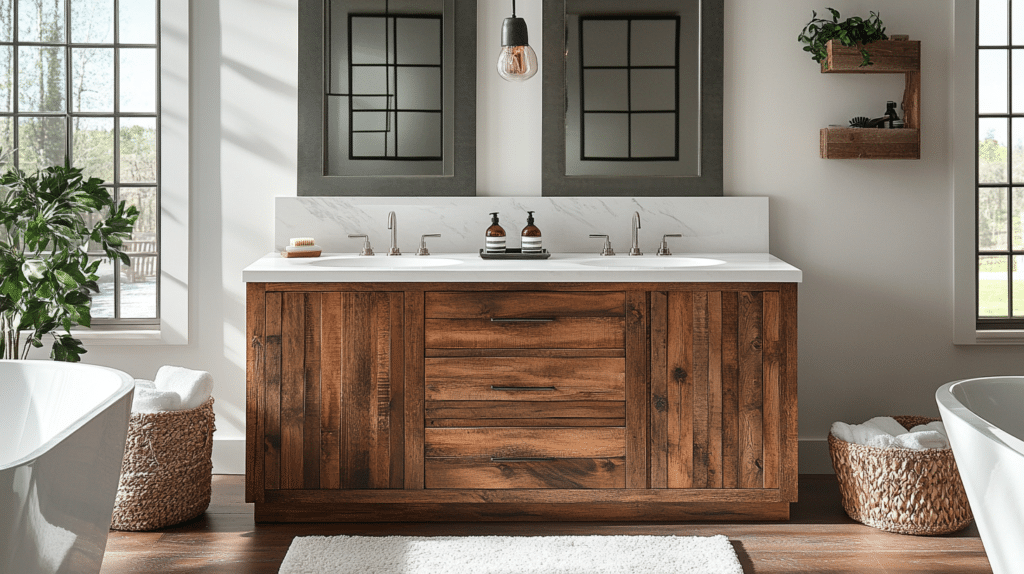 double sink bathroom vanity