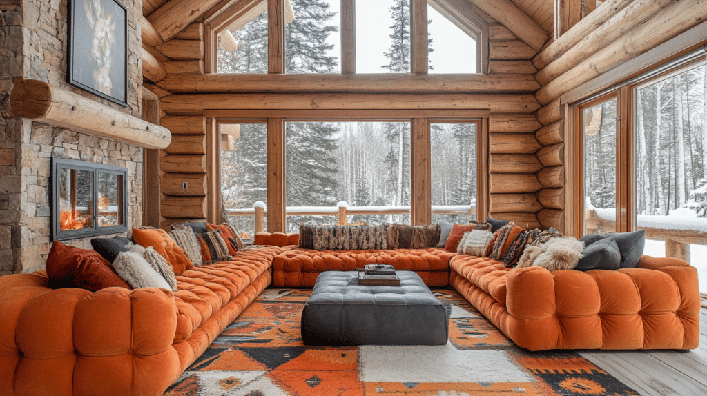 log home interiors