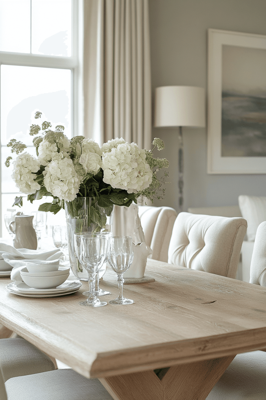 contemporary dining room