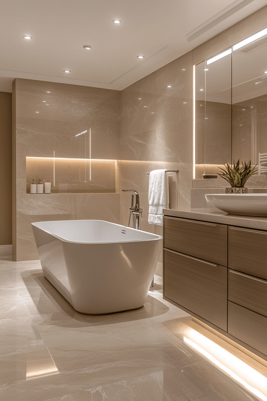 contemporary bathroom