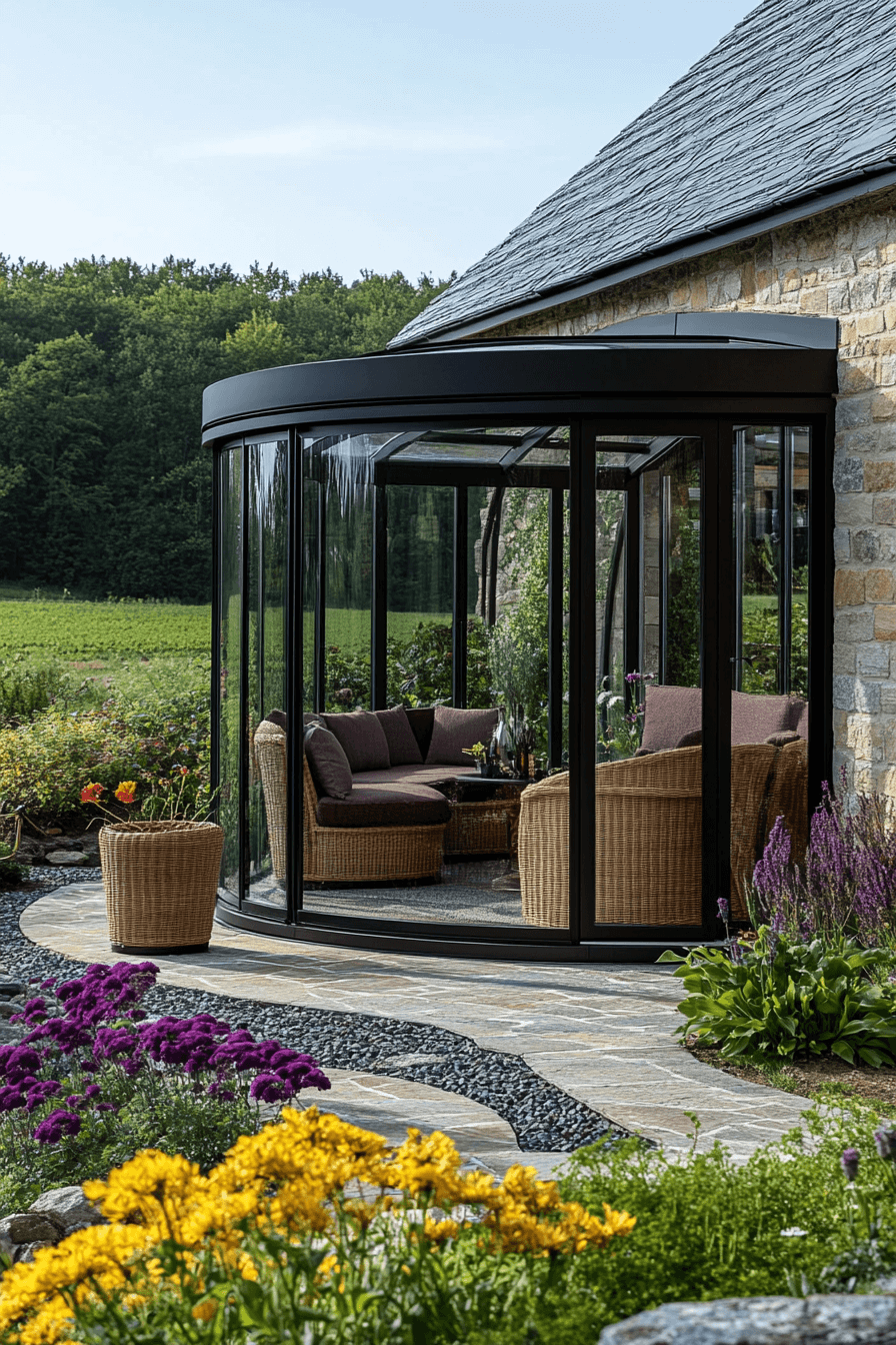 contemporary garden rooms