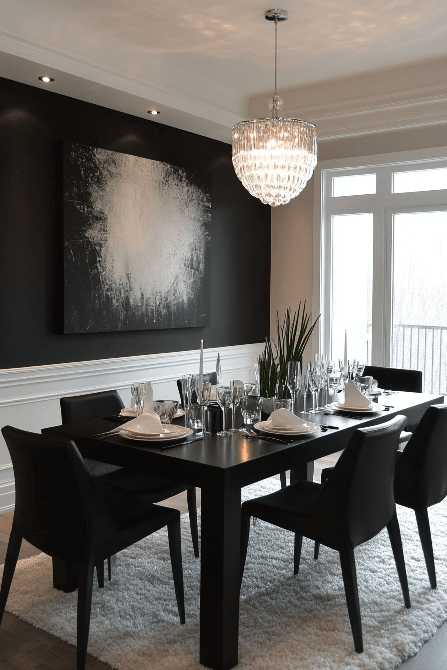 contemporary dining room