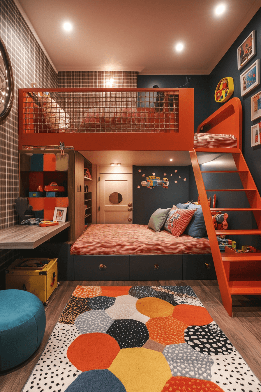 contemporary kids bedroom