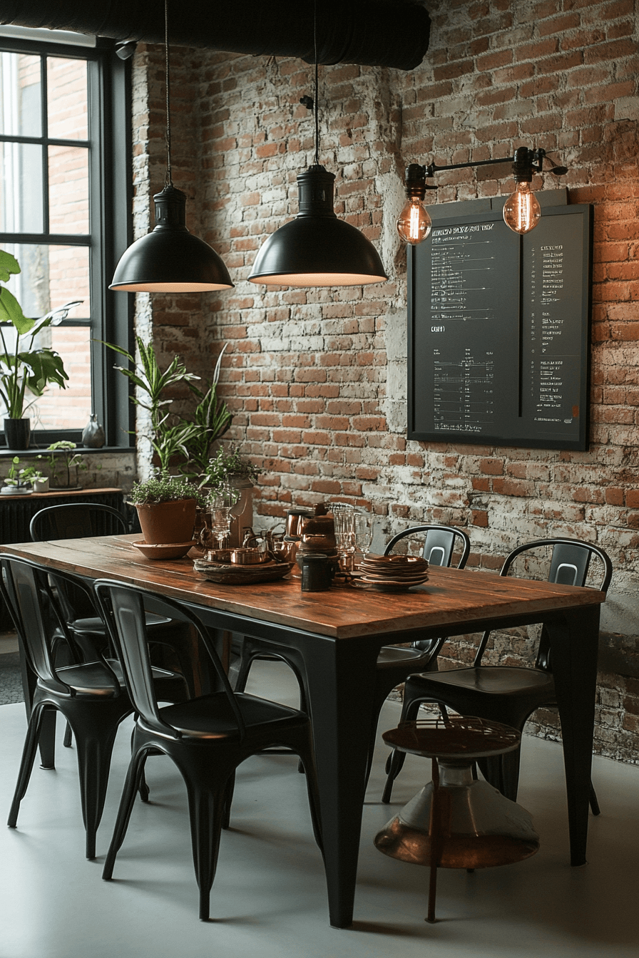 contemporary dining room