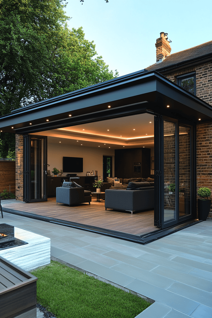 contemporary garden rooms