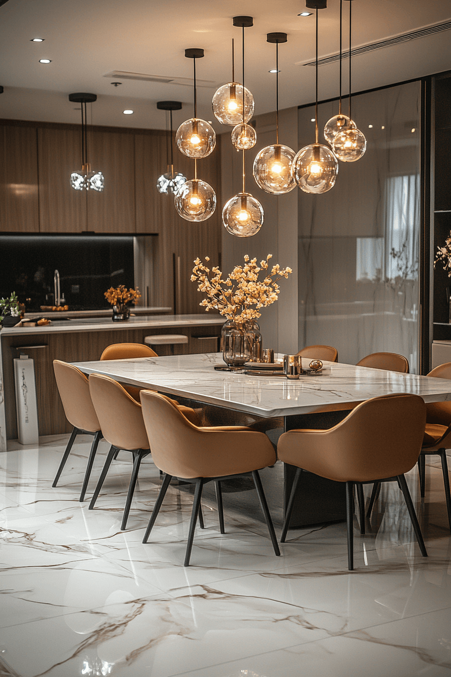 contemporary dining room