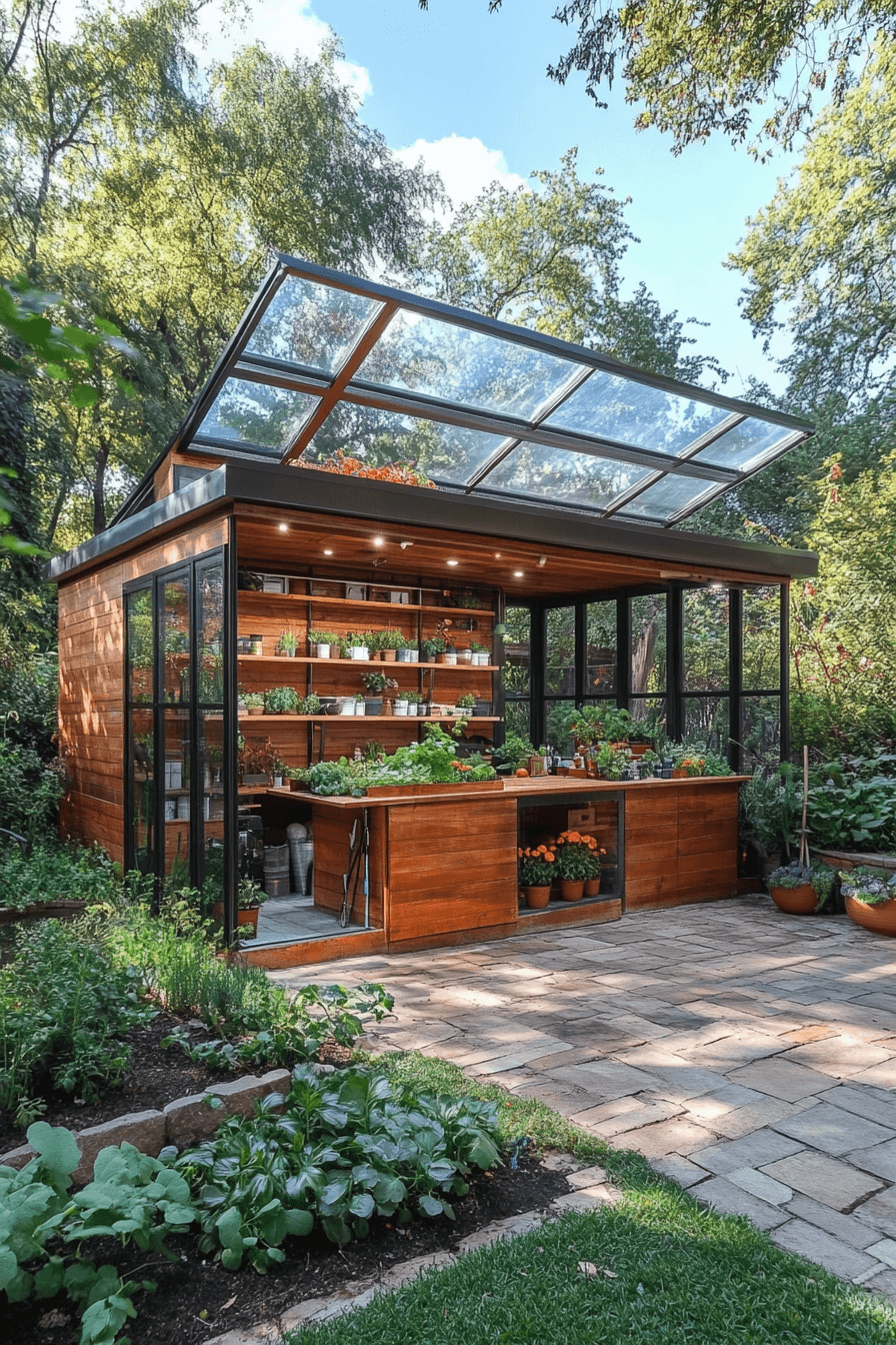 contemporary garden rooms