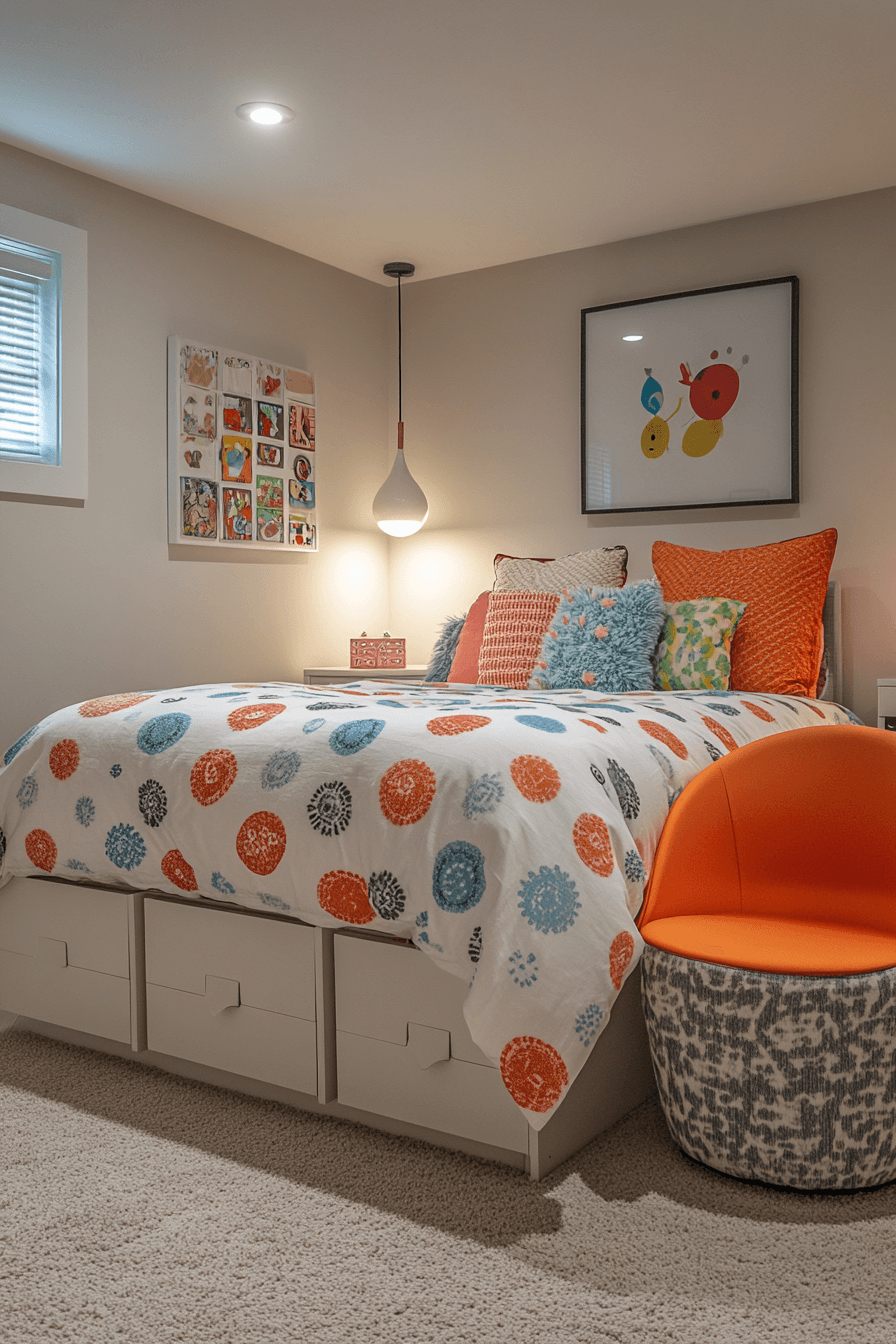 contemporary kids bedroom