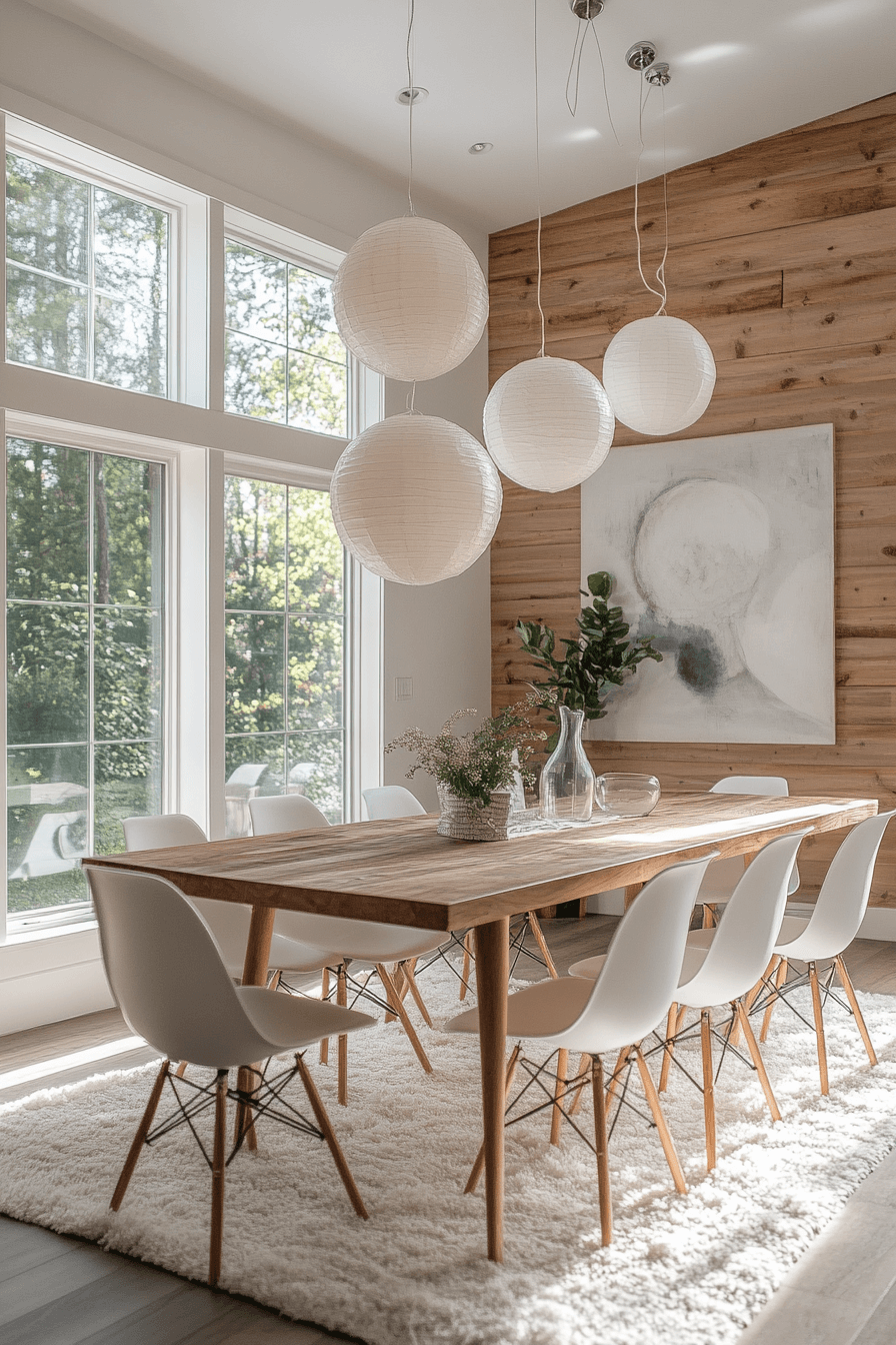 contemporary dining room