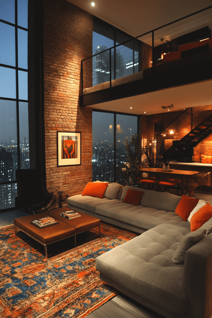 contemporary urban interior design