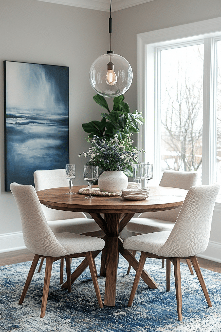 contemporary dining room