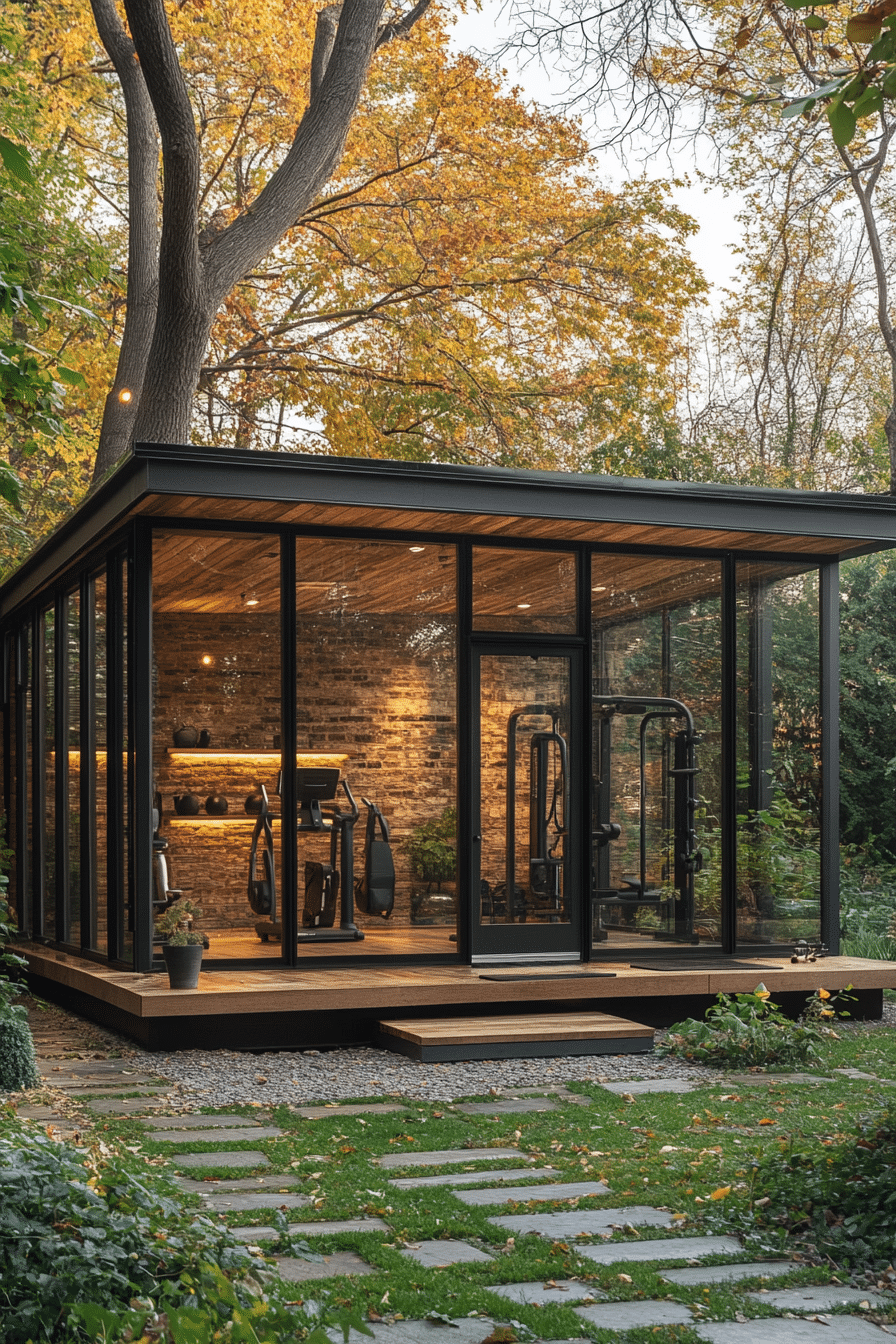 contemporary garden rooms