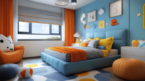 contemporary kids bedroom