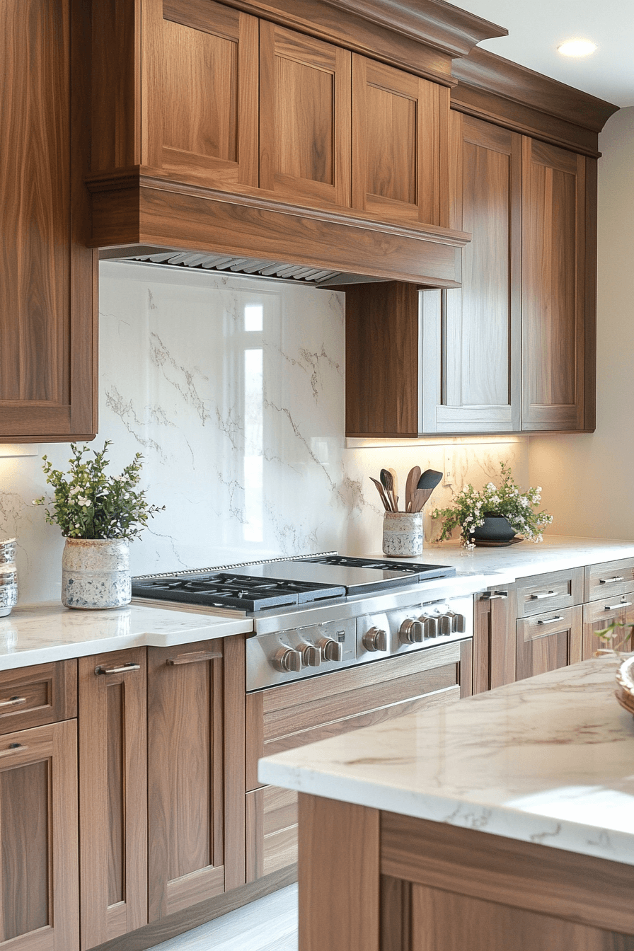 29 Brown Cabinets Kitchen Ideas to Warm Up Your Cooking Space brown cabinets kitchen