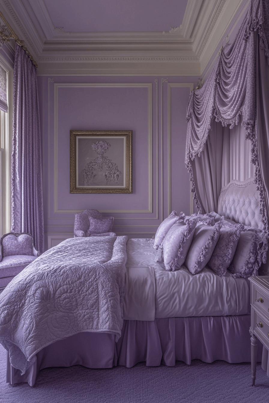 29 Soft Lavender Bedroom Ideas to Transform Your Room into a Peaceful Oasis Soft Lavender Bedroom