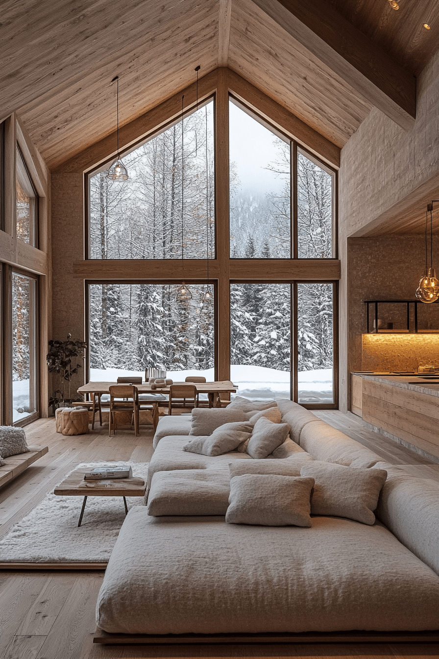 29 Winter Cabin Interior Ideas That Make You Want to Stay In All Winter winter cabin interior