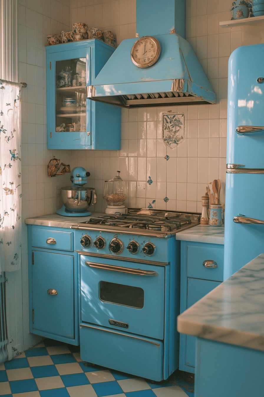 retro kitchen