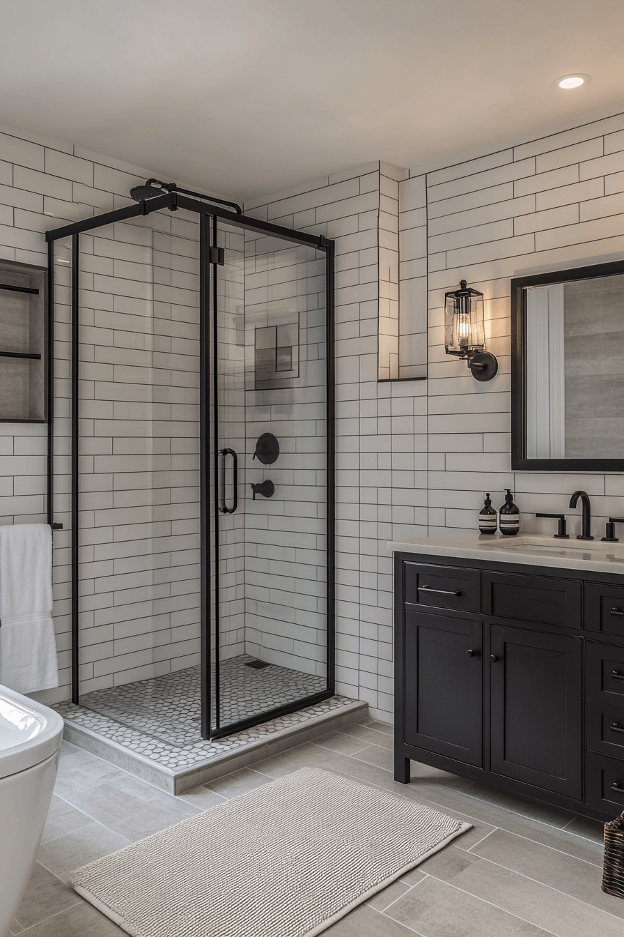 Bathroom industrial style