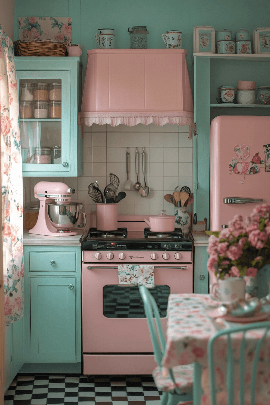 retro kitchen