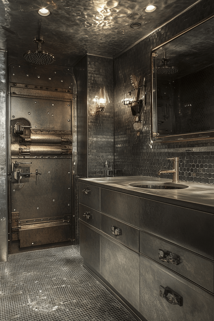 Bathroom industrial style