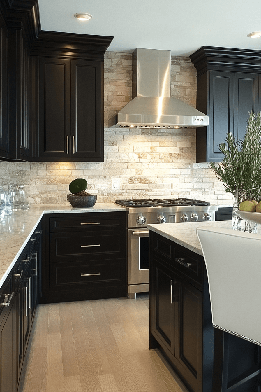 29 Dark Wood Kitchen Cabinets That Bring Strength and Sophistication Together dark wood kitchen cabinets