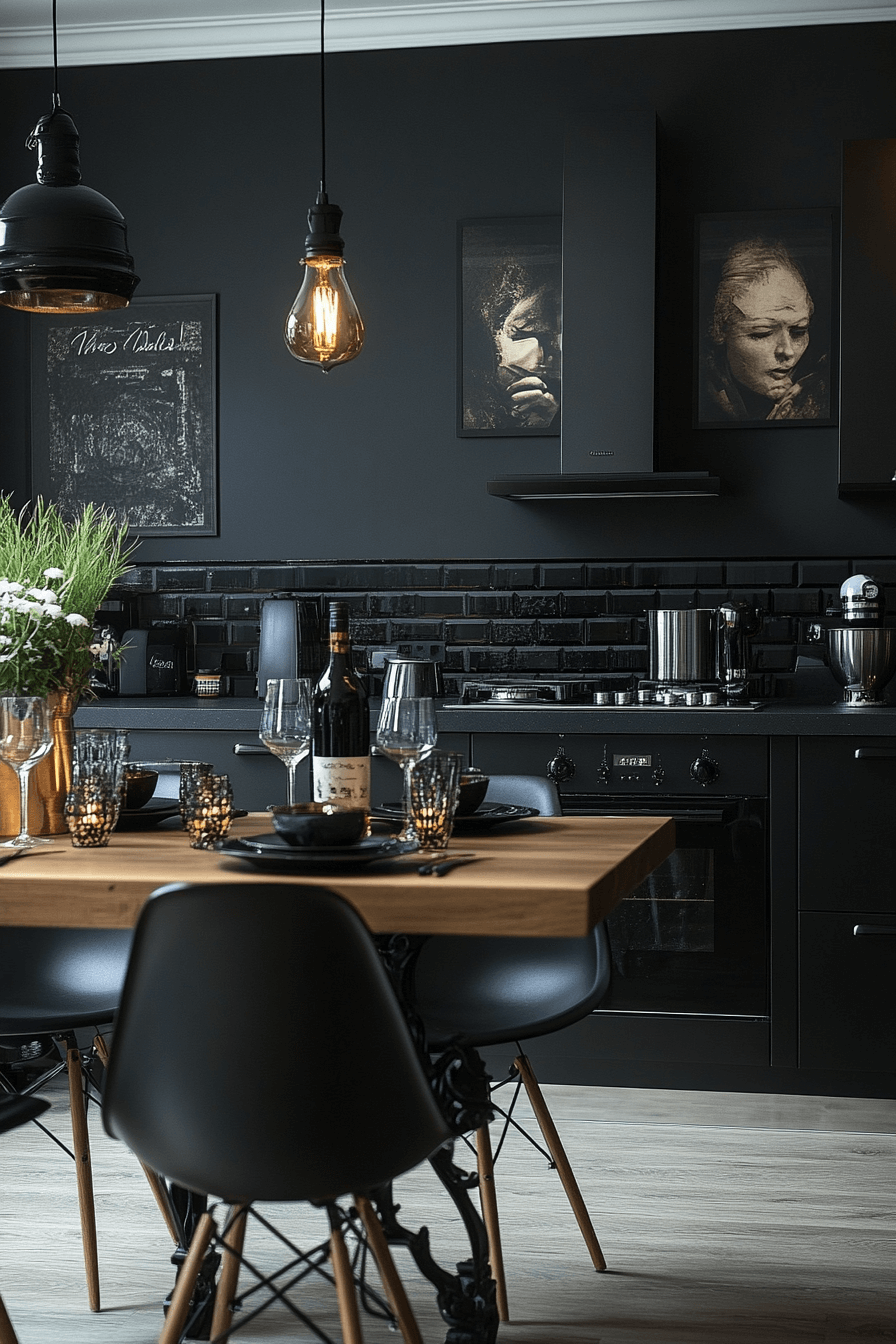 retro kitchen