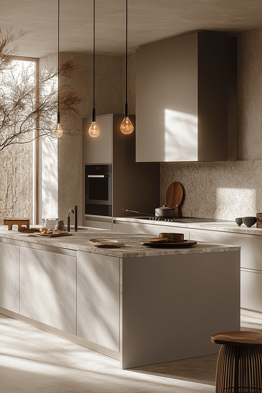 light gray kitchen cabinets