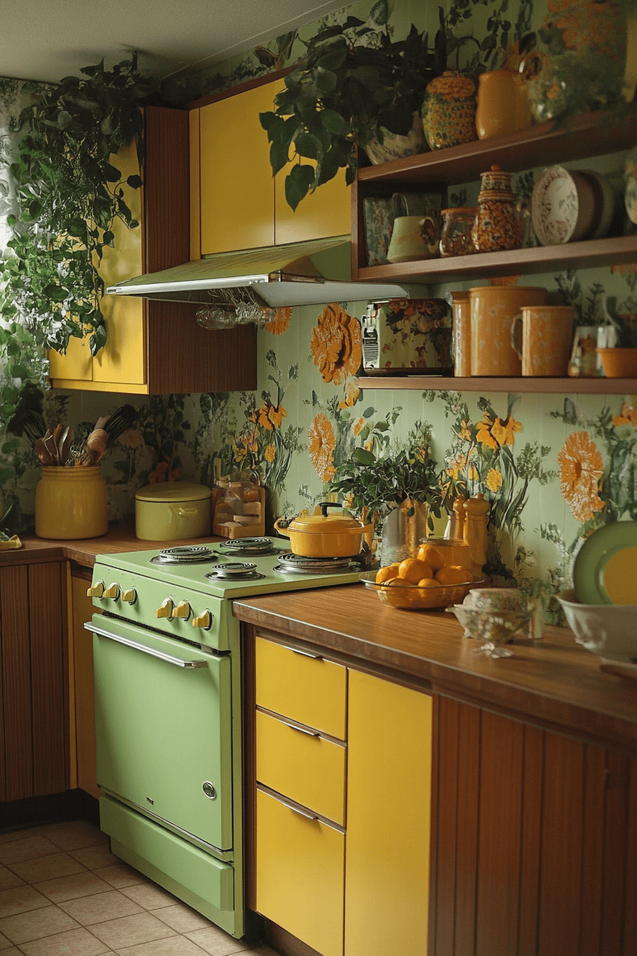 retro kitchen