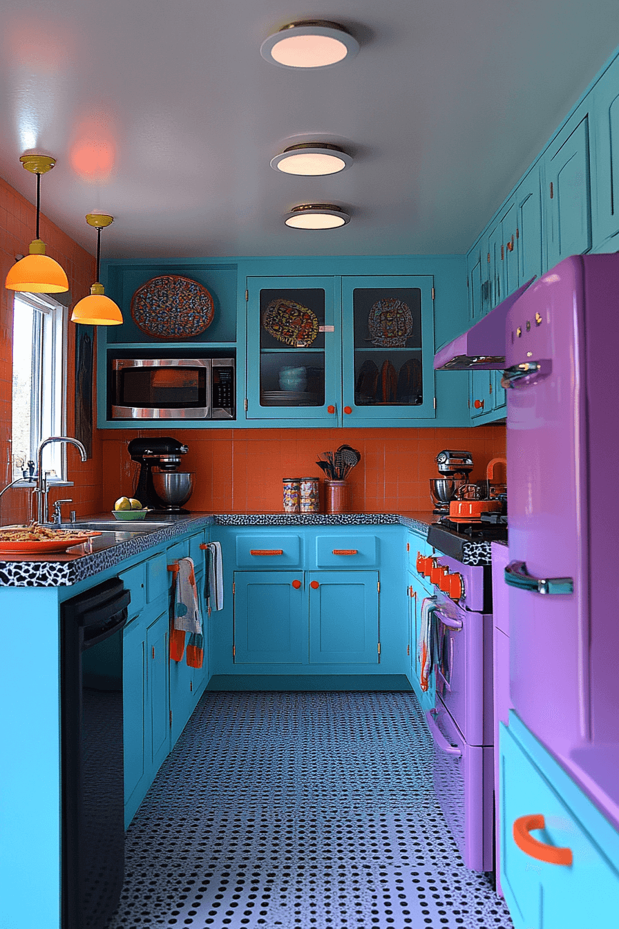 retro kitchen