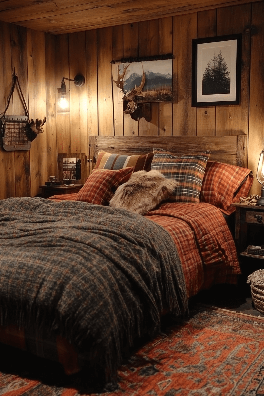 retro bedroom