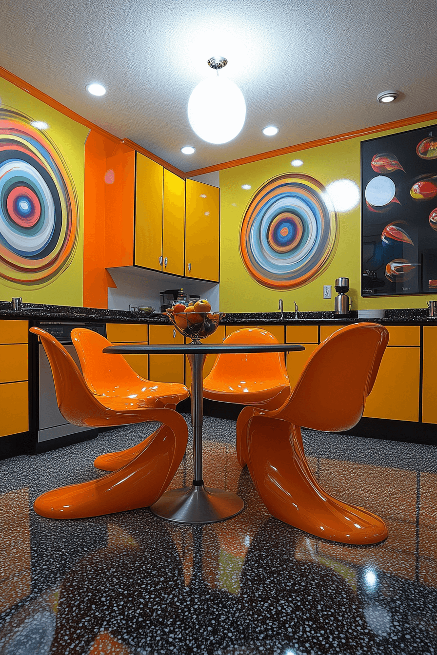 retro kitchen