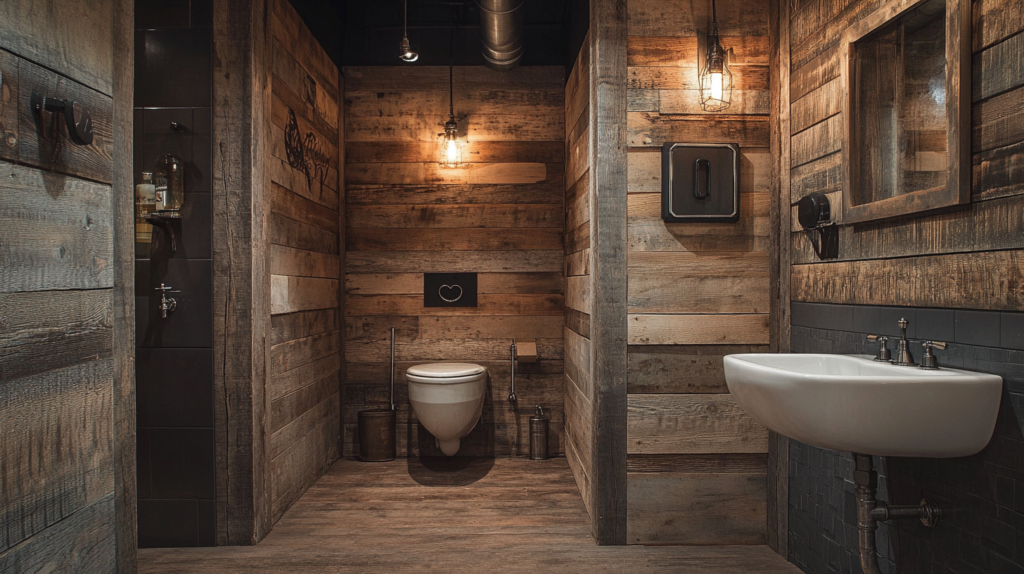 Industrial restroom