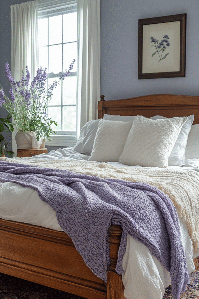 Soft Lavender Roolm 29 Soft Lavender Bedroom Ideas To Transform Your Room Into A Peaceful ...