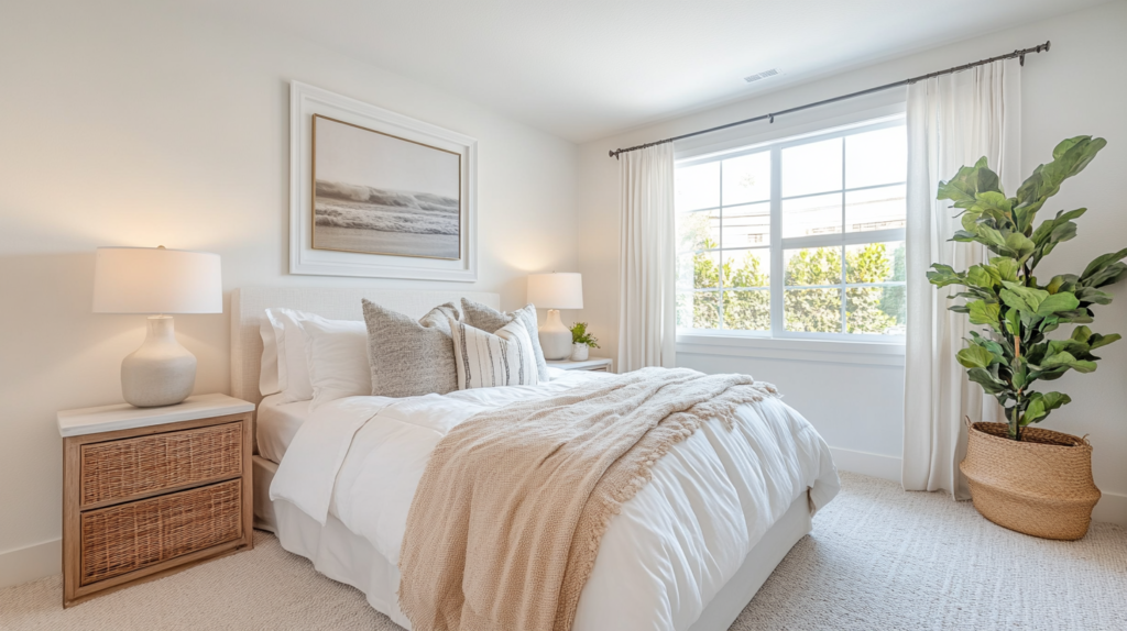 White Aesthetic Bedroom