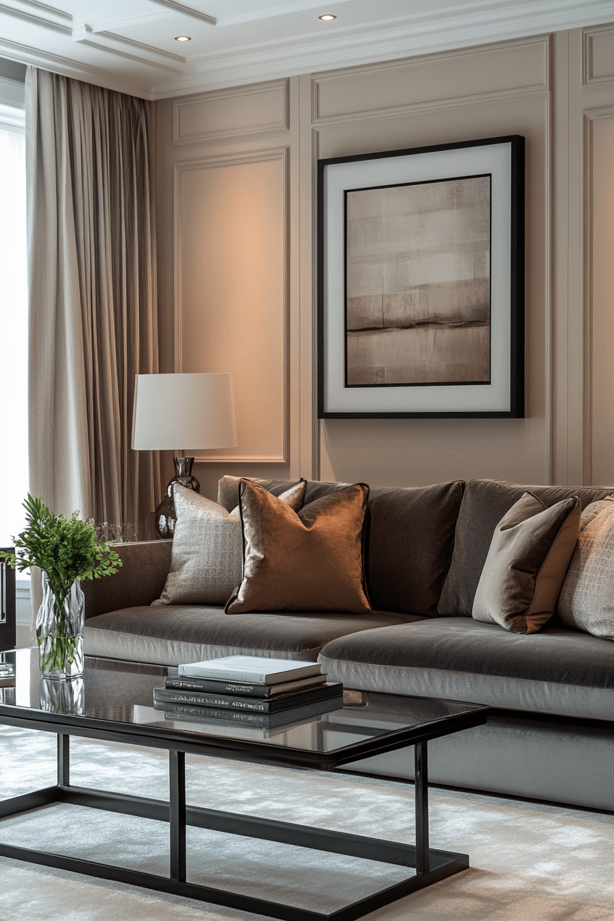 29 Charcoal Sofa Living Room Inspirations for a Bold and Sophisticated Look Charcoal sofa living room