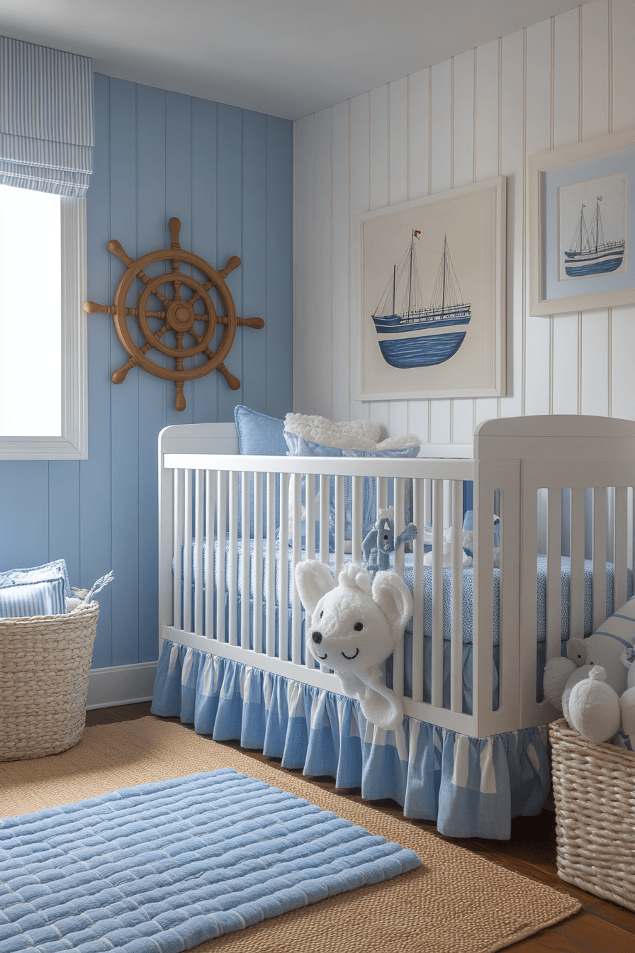 29 Coastal Baby Room Ideas to Add Coastal Elegance and Comfort to Your Baby's Room Coastal Baby Room