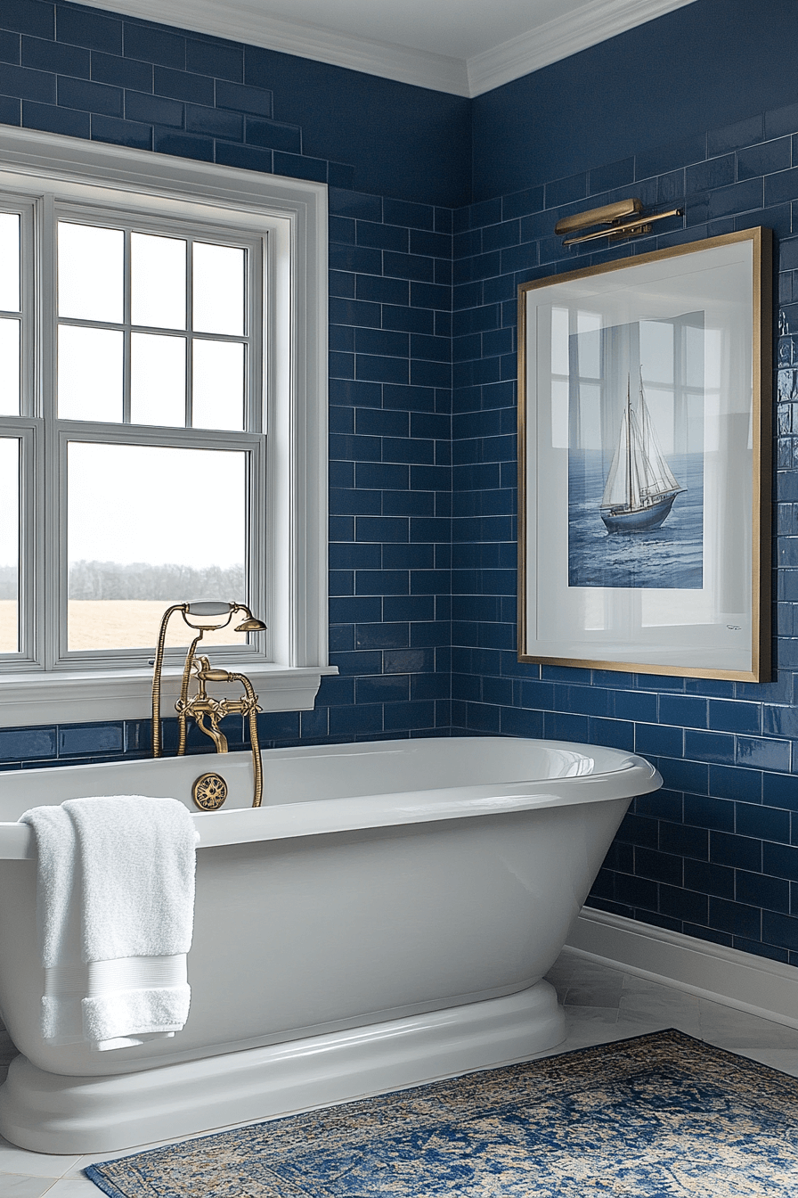 29 Coastal Bathroom Ideas to Bring the Calm of the Coast into Your Daily Routine coastal bathroom