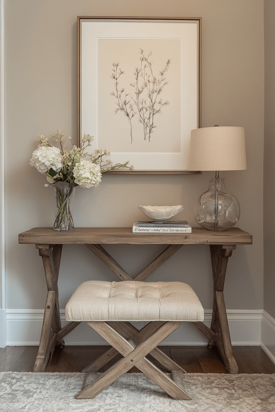 Small apartment entrance