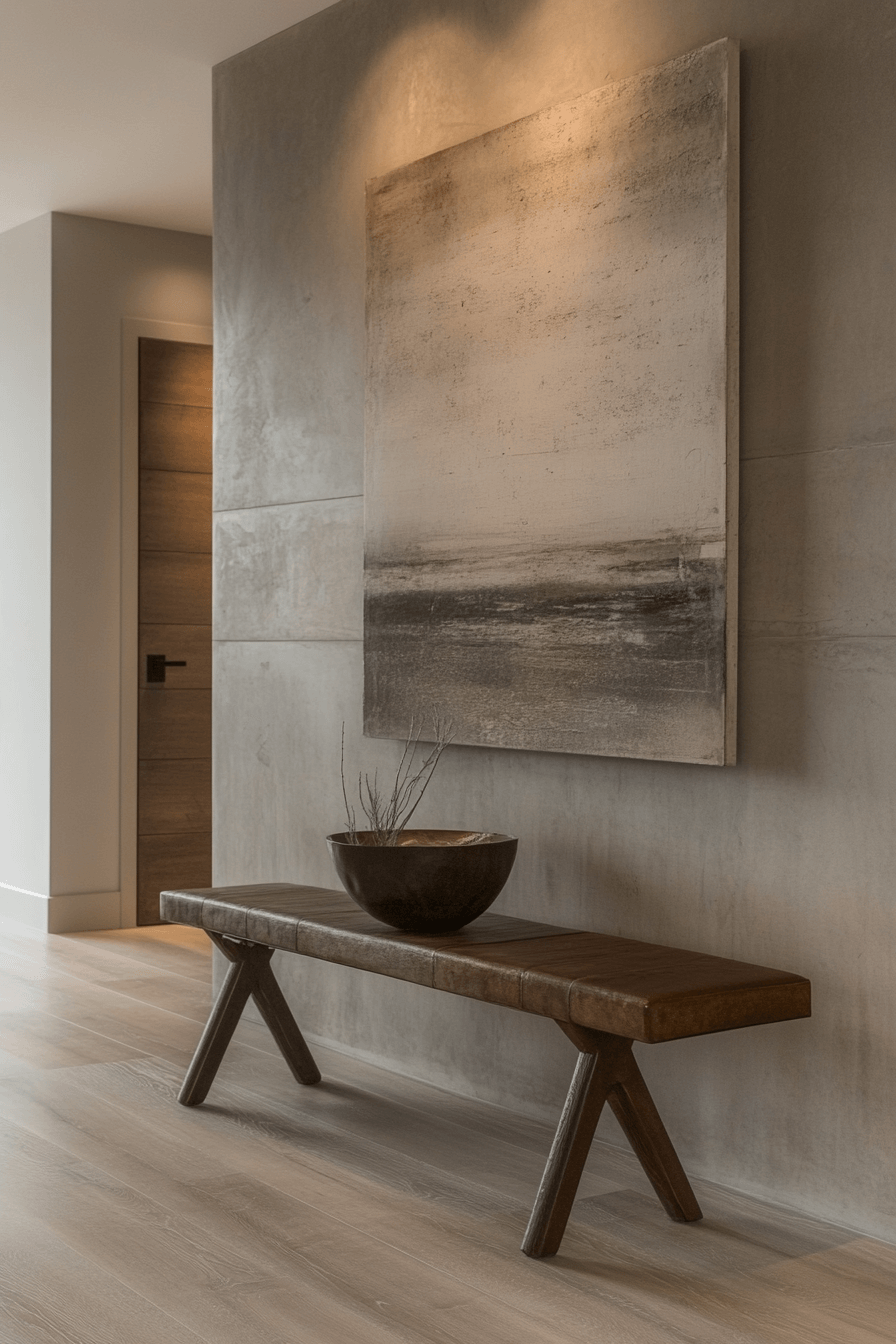 Small apartment entrance