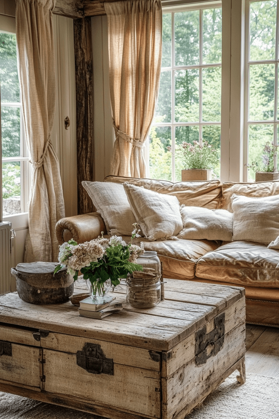 rustic spring home decor ideas