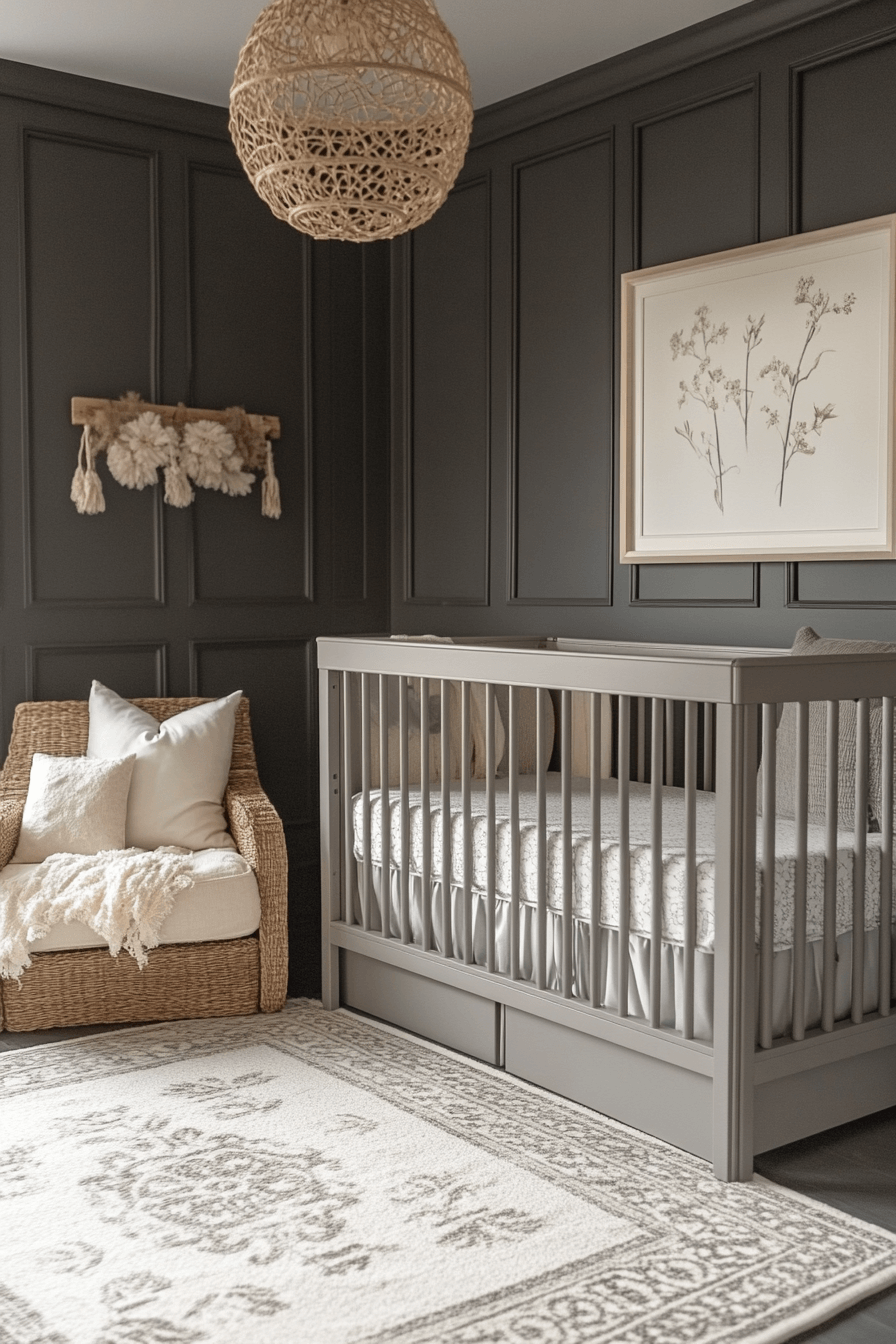 Industrial Chic Baby Room