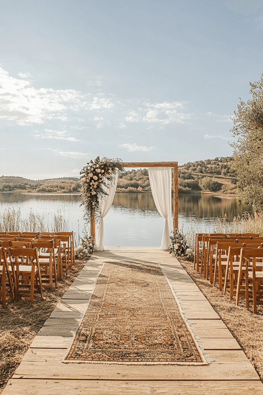 boho rustic wedding decor