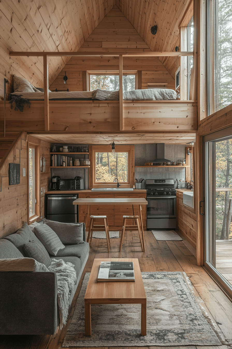 Tiny Cabins Interiors